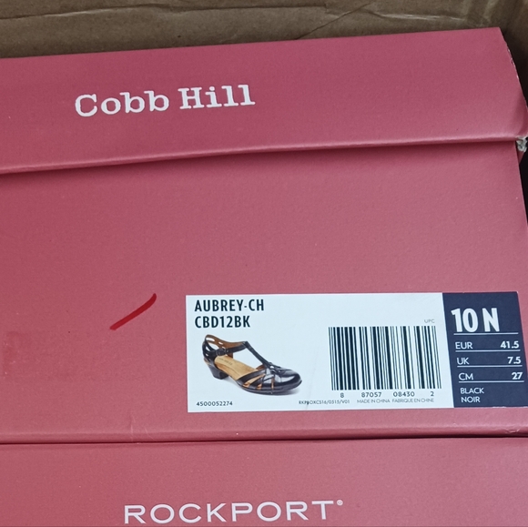 Rockport Cobb Hill collection Aubrey CH t strap heels - Picture 3 of 12